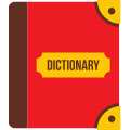 red dictionary